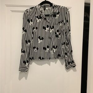 Dividend By H&M Women Micky Mouse Blouse
